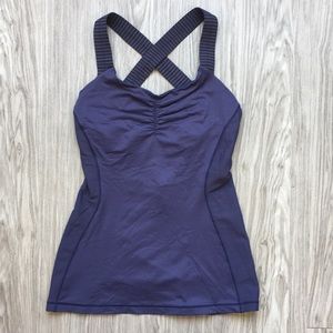 Lululemon Backless Workout Tanktop with bra